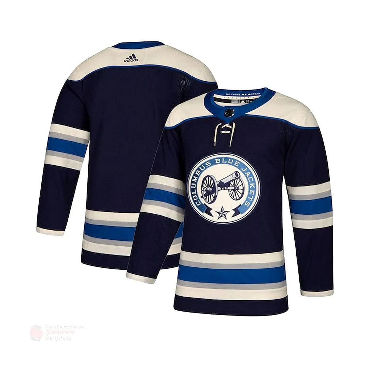 Columbus Blue Jackets Alternate Adidas Authentic Senior Jersey