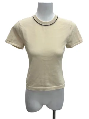 Contrast Collar Knit Top OSN