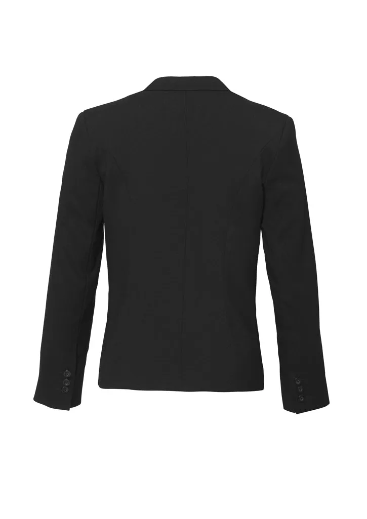 Cool Stretch Womens Reverse Lapel Jacket (BZ-60113)