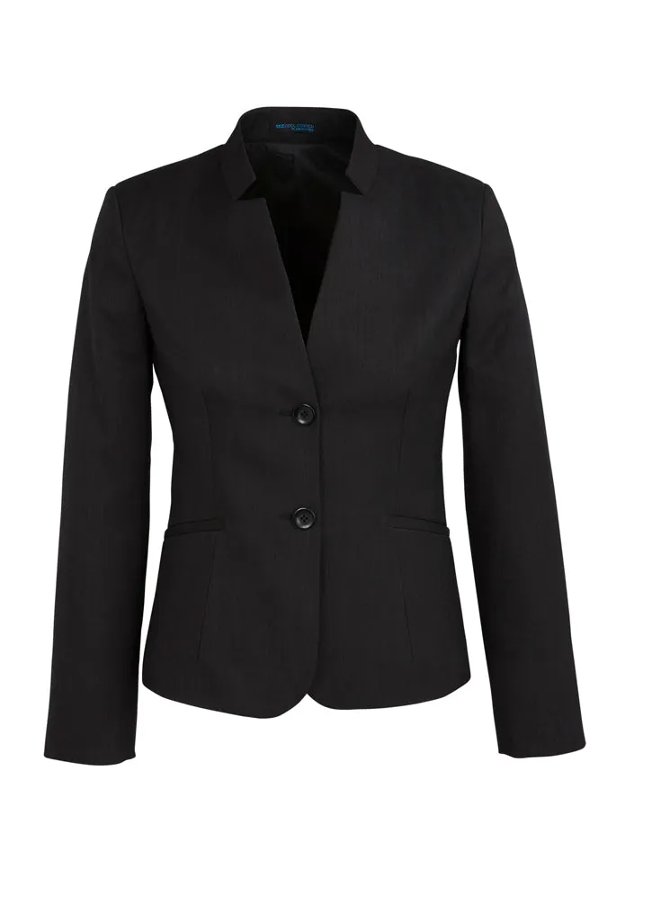 Cool Stretch Womens Reverse Lapel Jacket (BZ-60113)