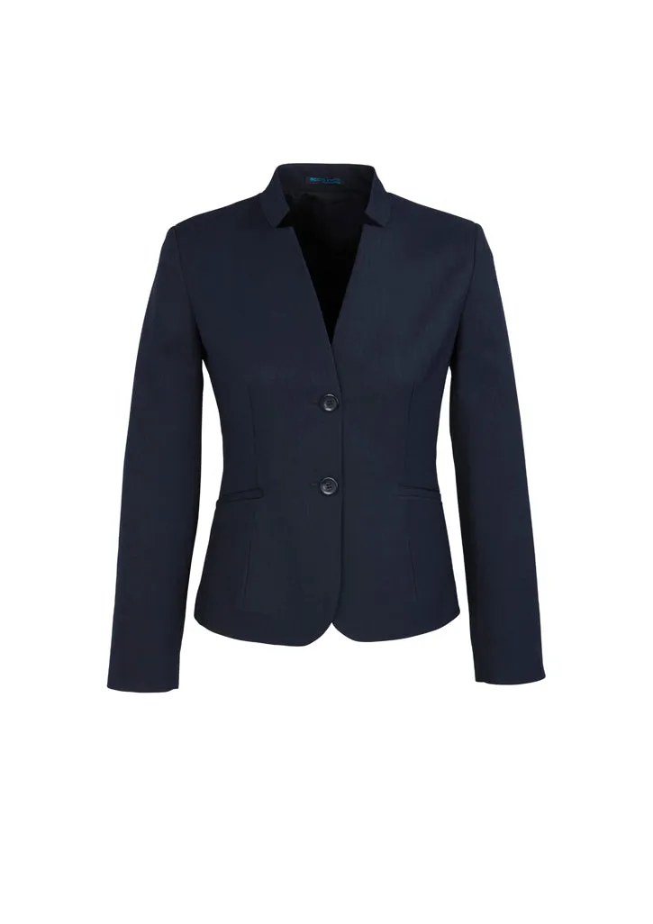Cool Stretch Womens Reverse Lapel Jacket (BZ-60113)