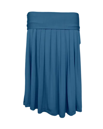 dance pleated midi skirt / primary colors