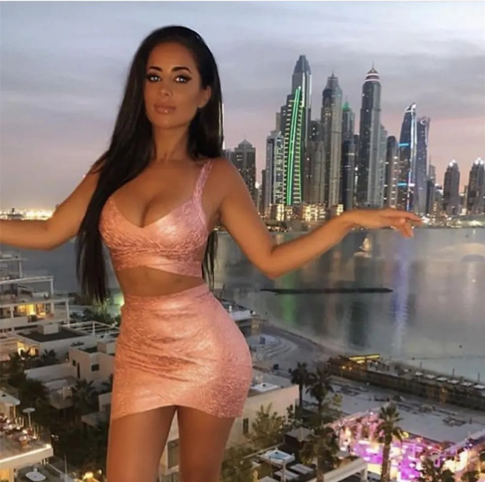 Deive Teger Summer Women Bodycon Bandage Sets