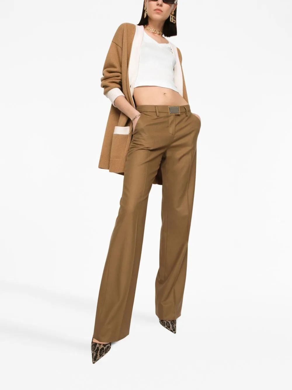 Dolce & Gabbana Trousers Beige