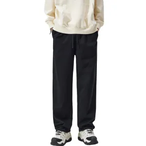 Drawstring Straight Leg Sweatpants