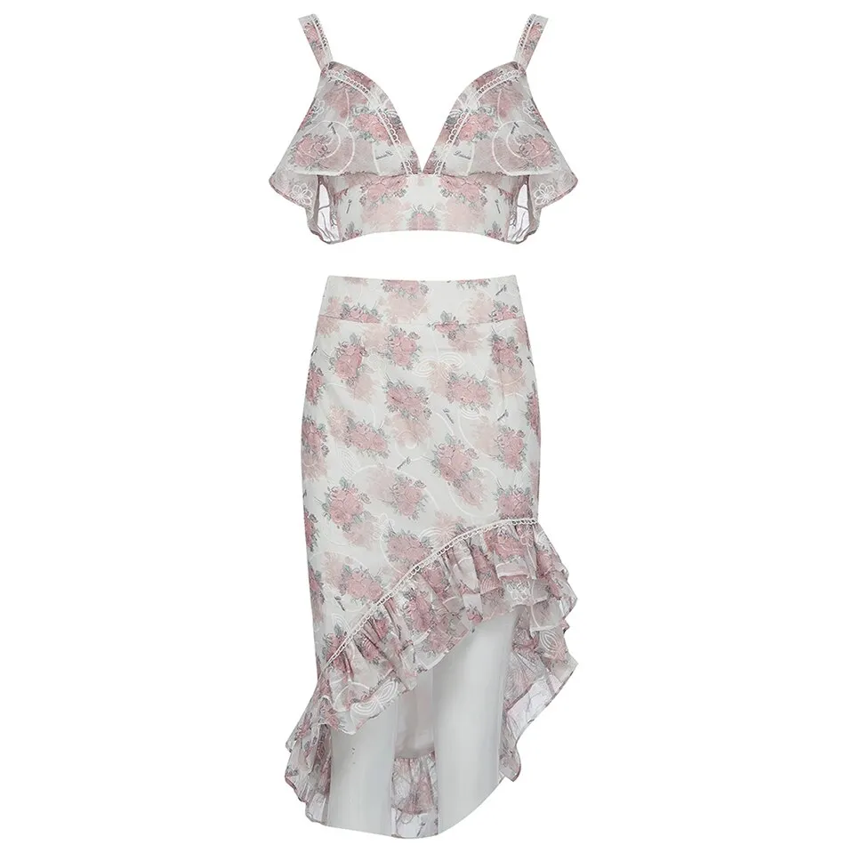 Dress Set Top & Skirt "Corset"