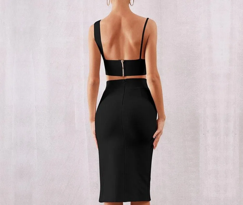 Dress Set Top & Skirt "Elegance"