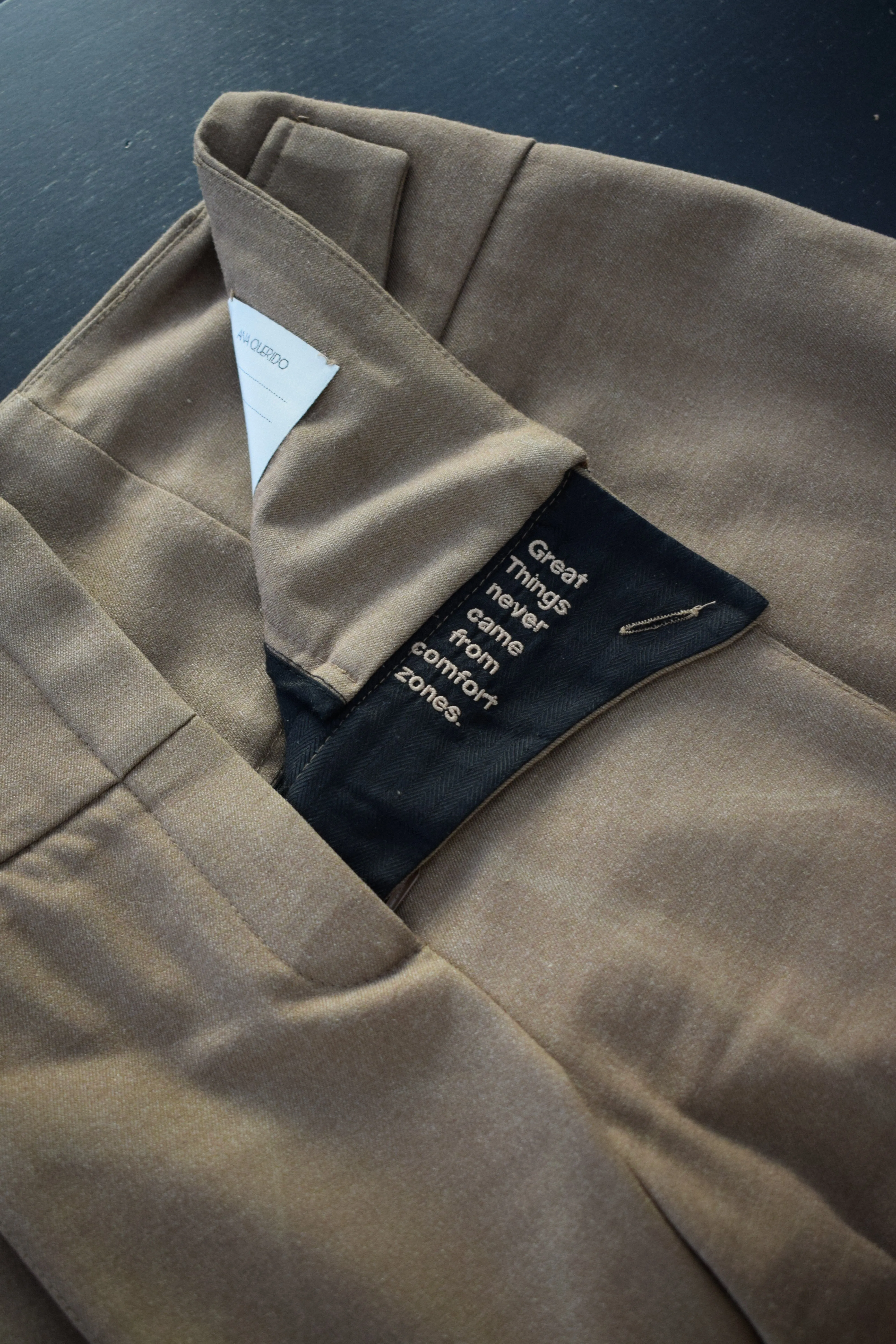 DUNE TROUSERS - MOCHA