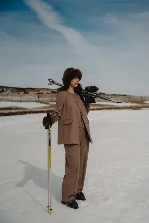 DUNE TROUSERS - MOCHA