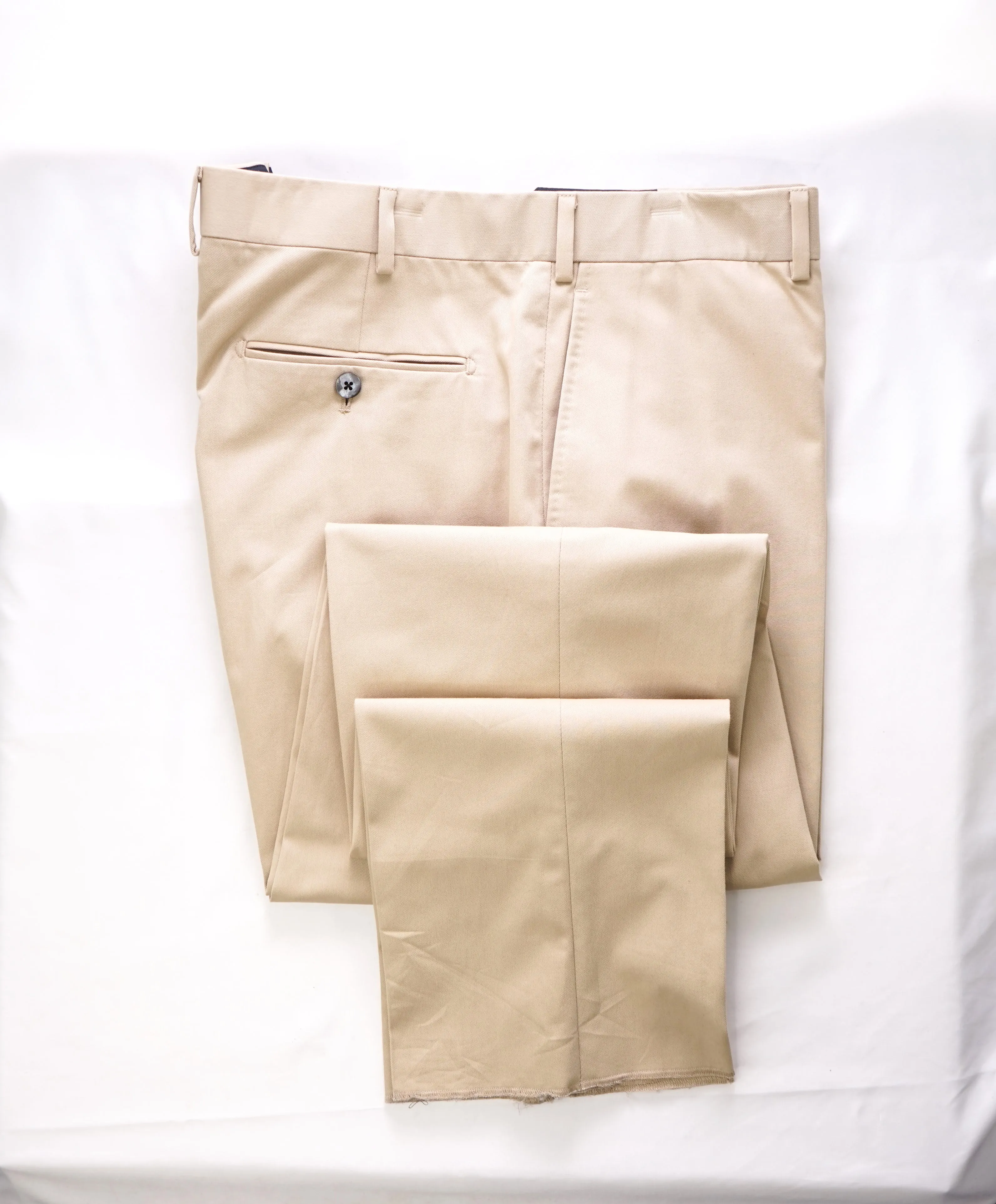 DUNHILL - BY ZEGNA/TOM FORD Premium MOP Buttons Cotton Pants - 40W (58EU)