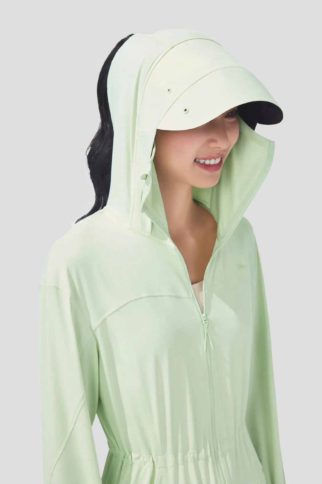 Ease - Women's Full Protection Loose Long Sun Jacket UPF2000  AL824