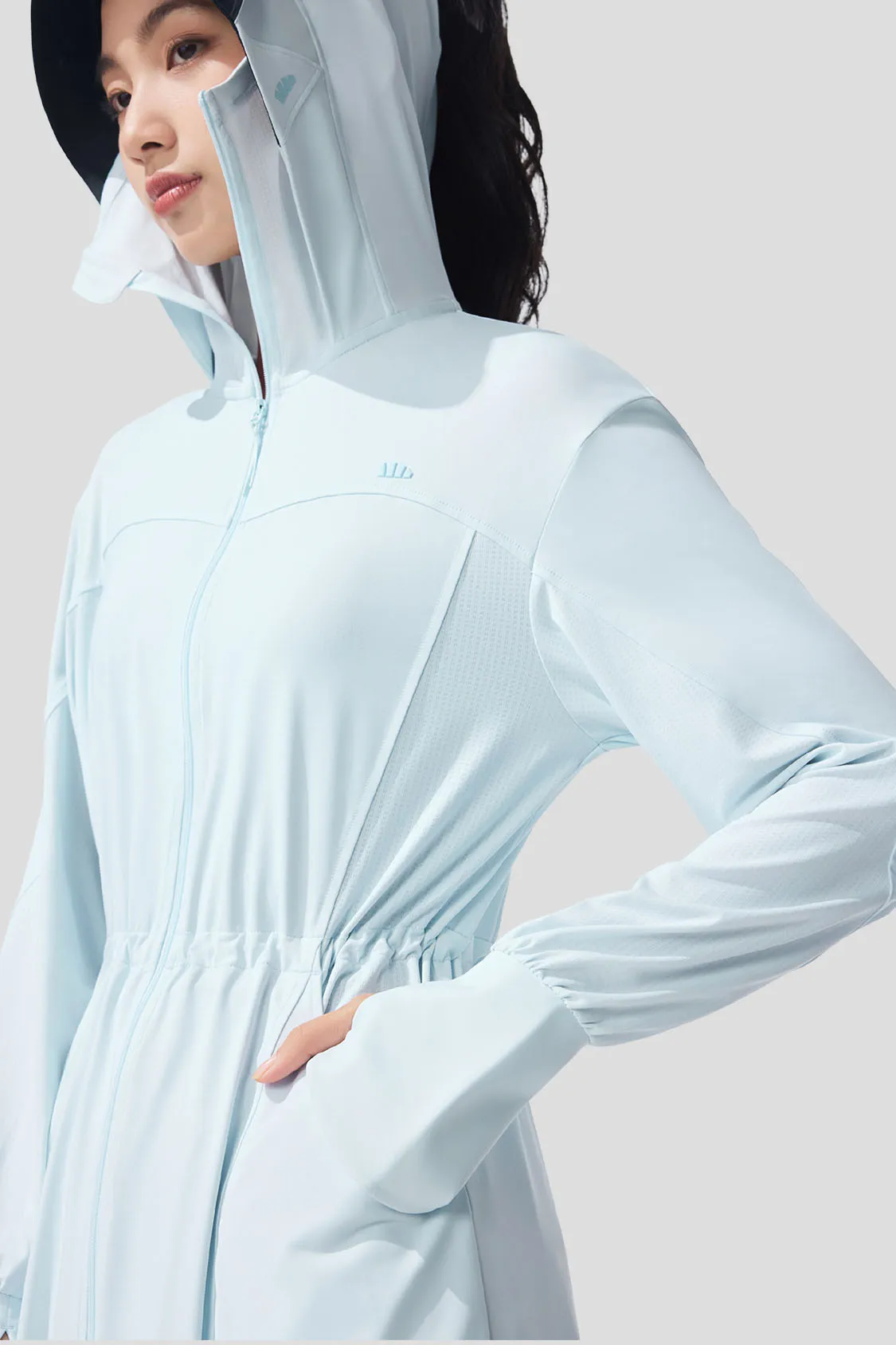 Ease - Women's Full Protection Loose Long Sun Jacket UPF2000  AL824