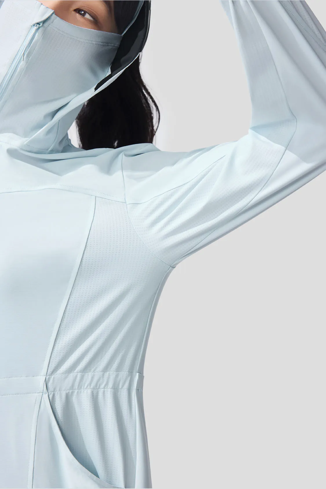 Ease - Women's Full Protection Loose Long Sun Jacket UPF2000  AL824