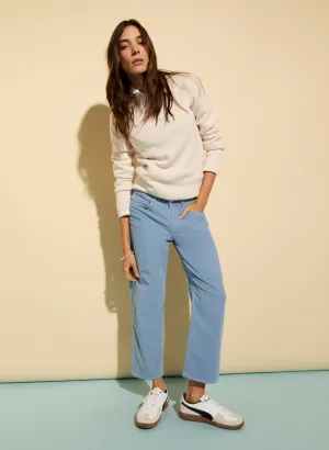 Eden Organic Cotton Trousers | Blue