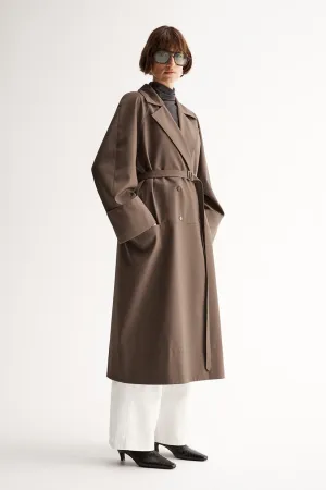 Elka Collective Mabel Coat - Cocoa
