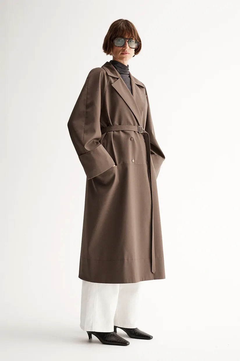 Elka Collective Mabel Coat - Cocoa