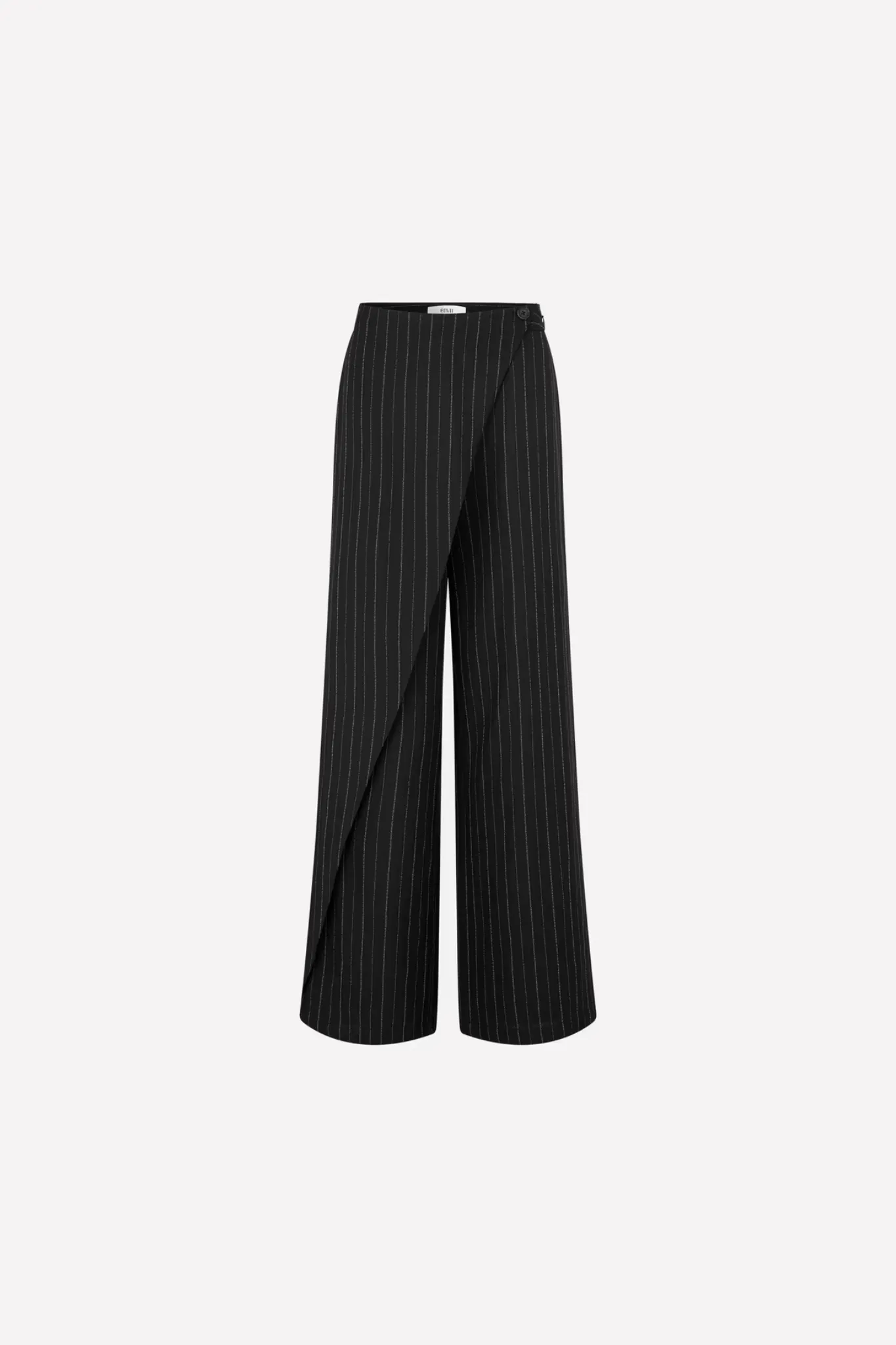 ENTAM PANTS - BLACK PINSTRIPE