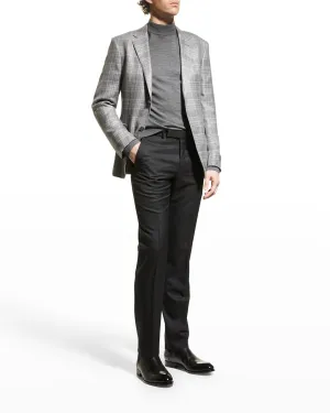 ERMENEGILDO ZEGNA - "15 MILMIL 15" Black Premium Dress Pants - 34W (50EU)