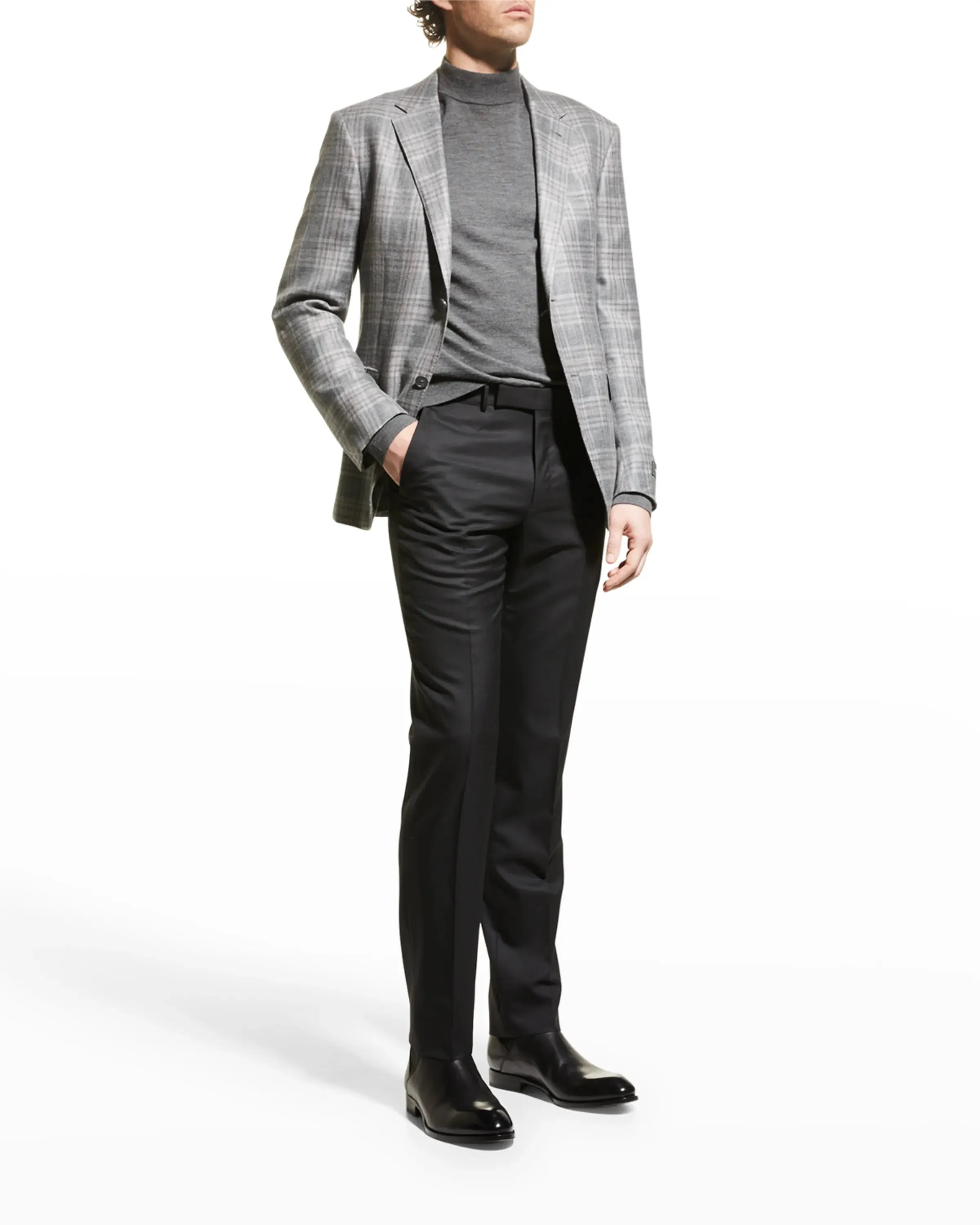ERMENEGILDO ZEGNA - "15 MILMIL 15" Black Premium Dress Pants - 34W (50EU)