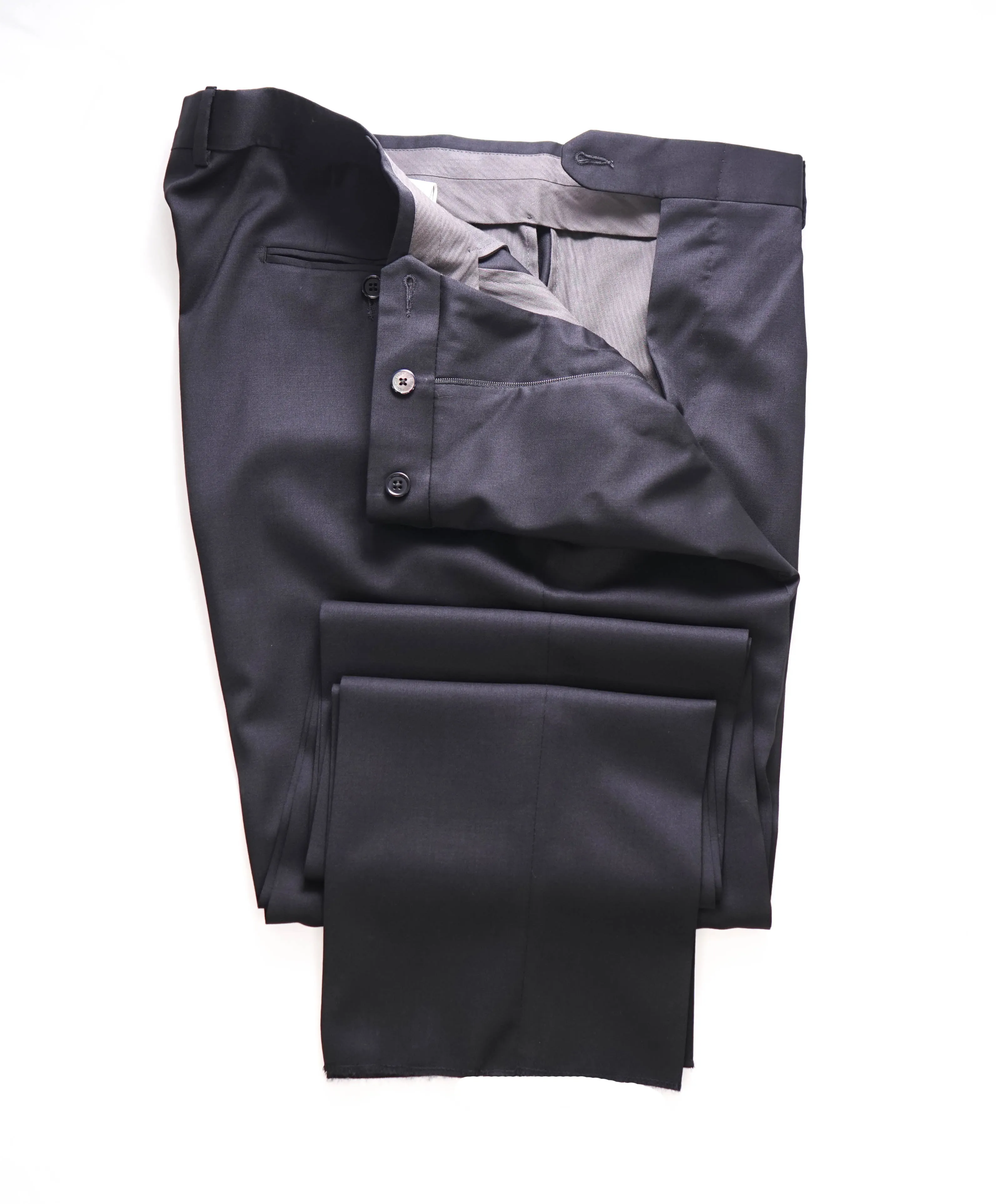 ERMENEGILDO ZEGNA - "15 MILMIL 15" Black Premium Dress Pants - 34W (50EU)