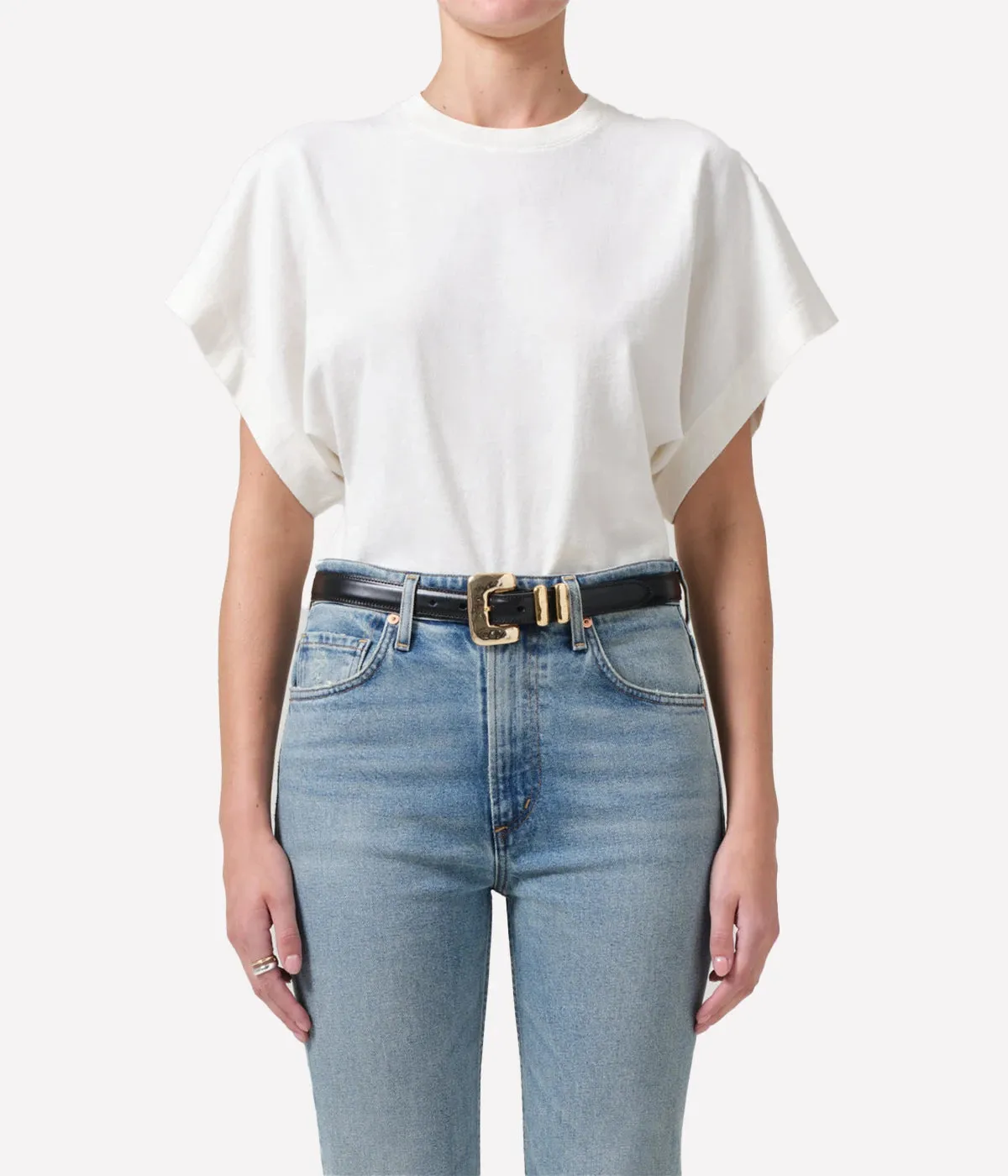 Fiora Origami Tee in Pashmina