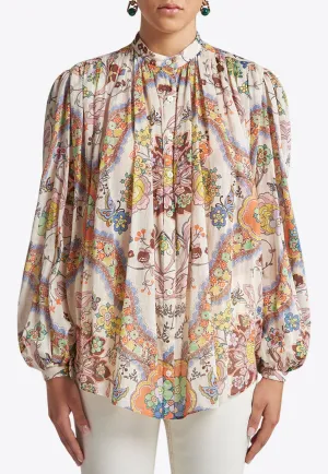 Floral Print Blouse