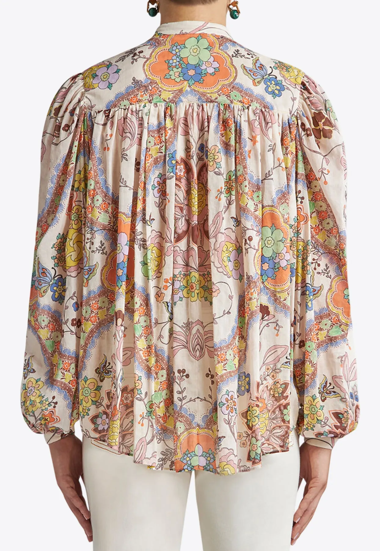 Floral Print Blouse