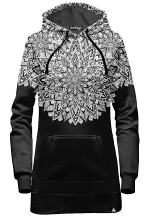 Floramandala Hoodie Dress