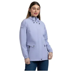 Flourish Womens Unpadded Waterproof Jacket in Cool Blue