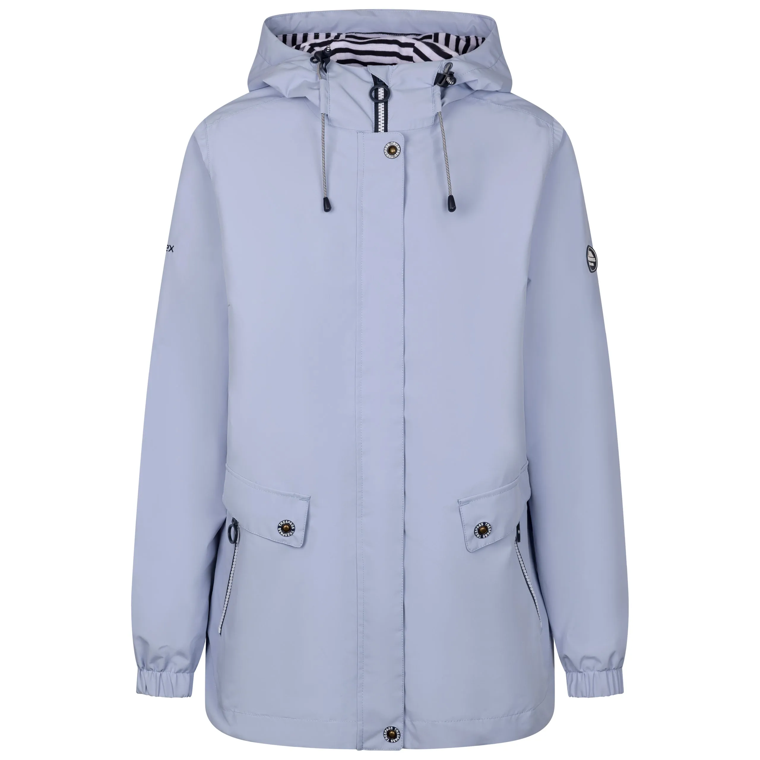 Flourish Womens Unpadded Waterproof Jacket in Cool Blue