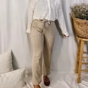 Girl Boss Herringbone Trousers