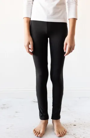 Girls Black Leggings