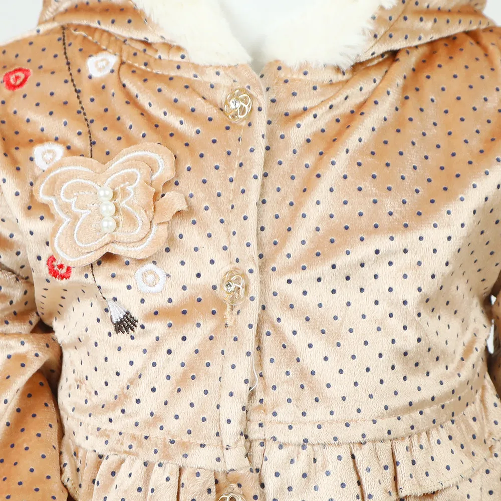 Girls Pant Suit - Fawn