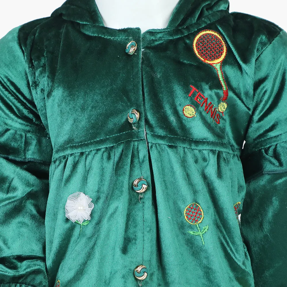 Girls Pant Suit - Green