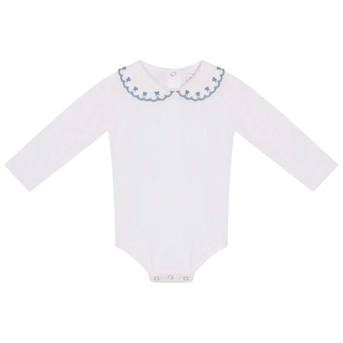 Gloria Embroidered Baby Girl Bodysuit