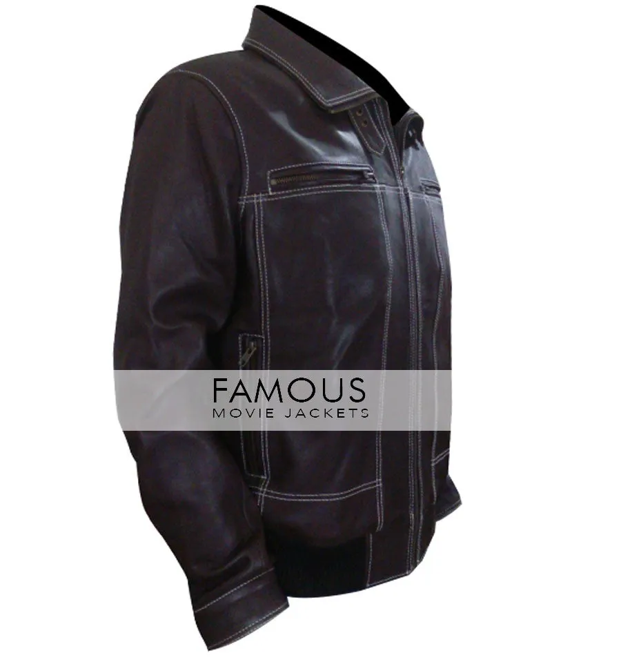 Good Day Die Hard Bruce Willis Leather Jacket