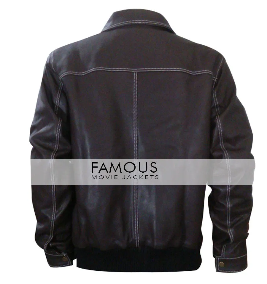 Good Day Die Hard Bruce Willis Leather Jacket