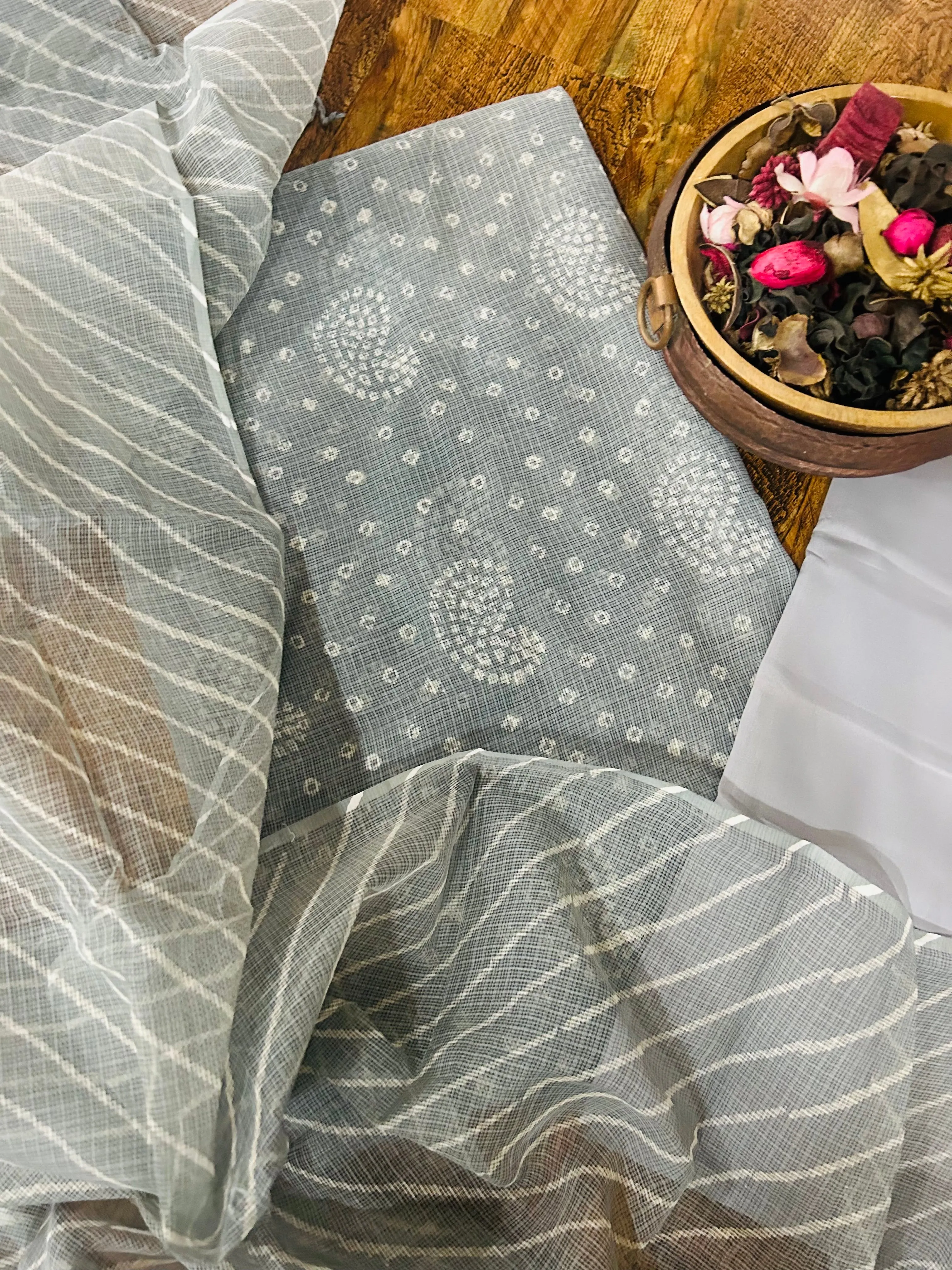Grey Kota Doriya Suit