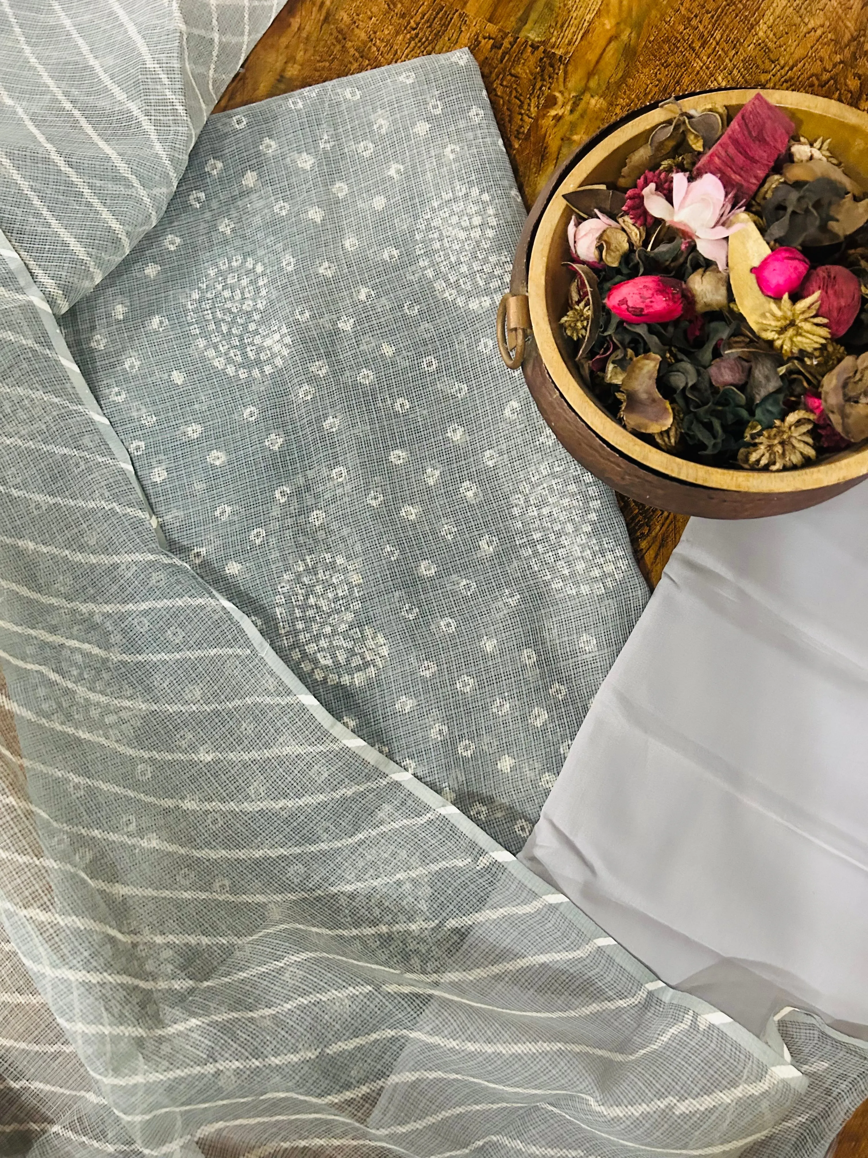Grey Kota Doriya Suit