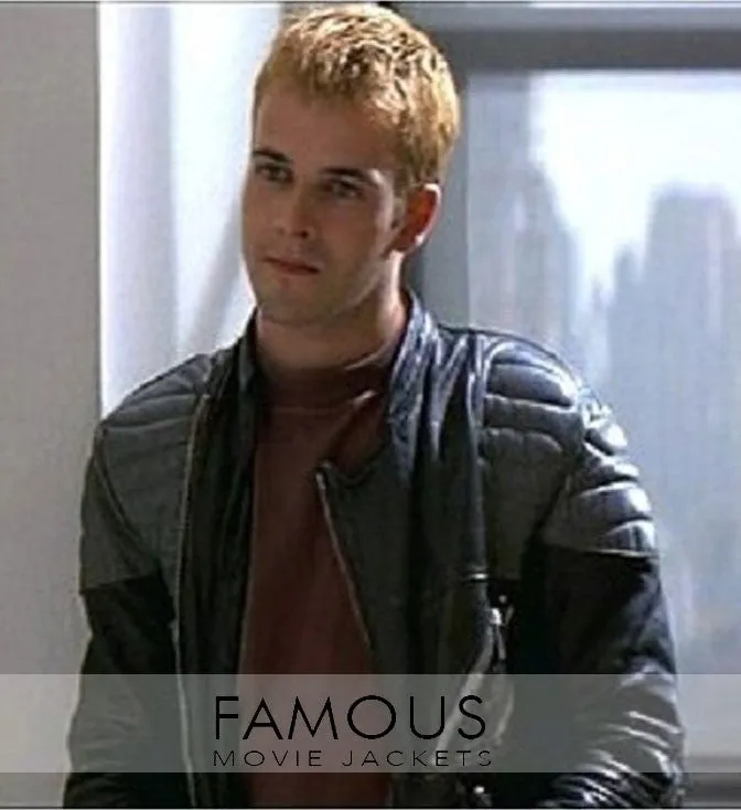 Hackers Jonny Lee Miller (Dade Murphy) Black Leather Jacket