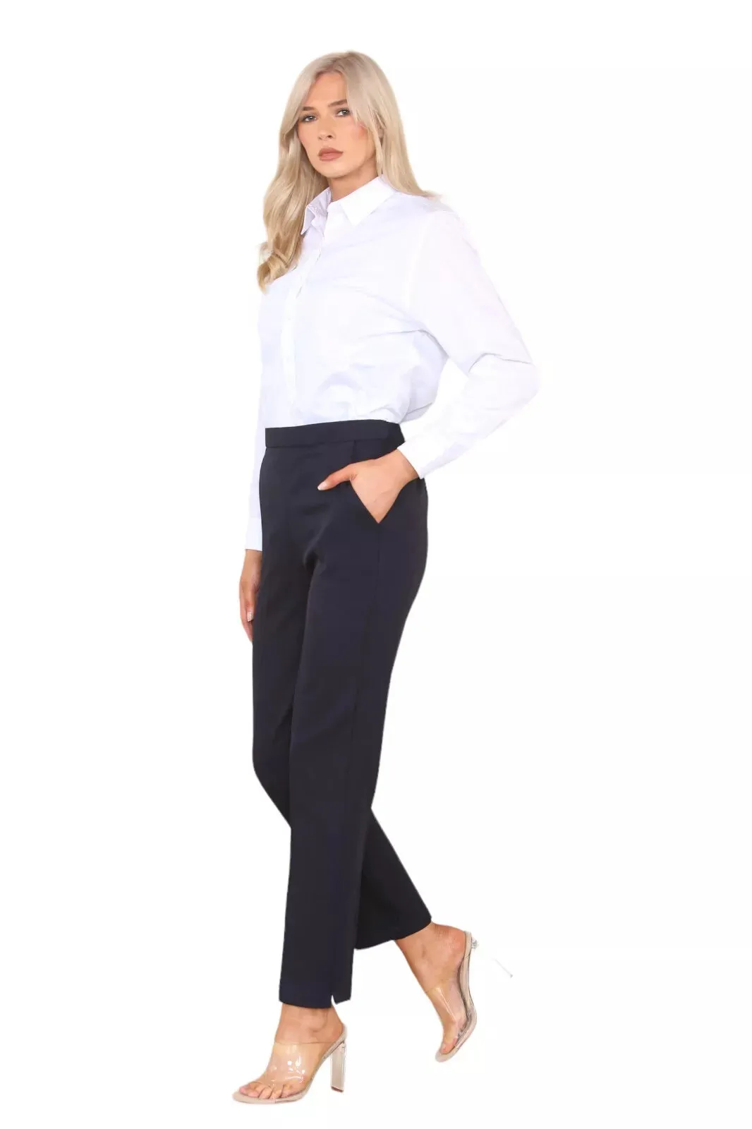Half Elasticated Pocket Trouser