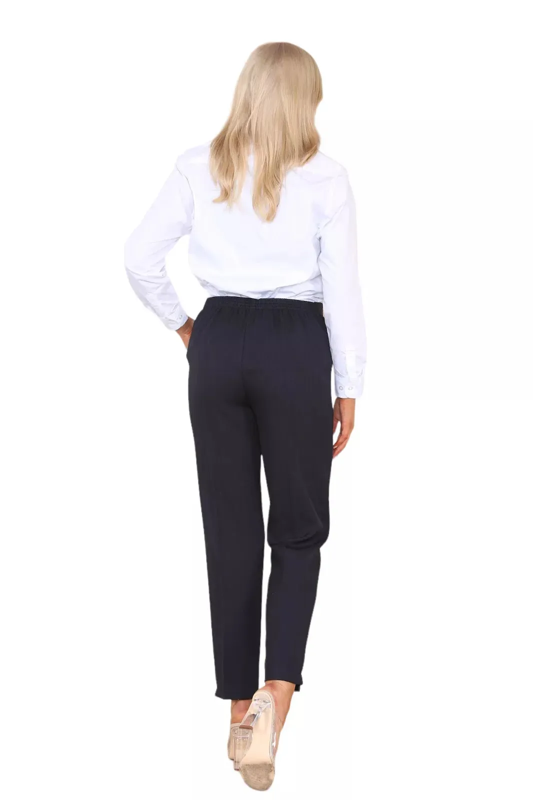 Half Elasticated Pocket Trouser