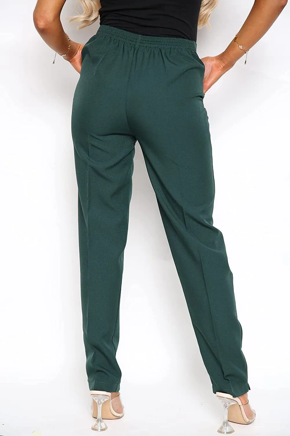 Half Elasticated Pocket Trouser