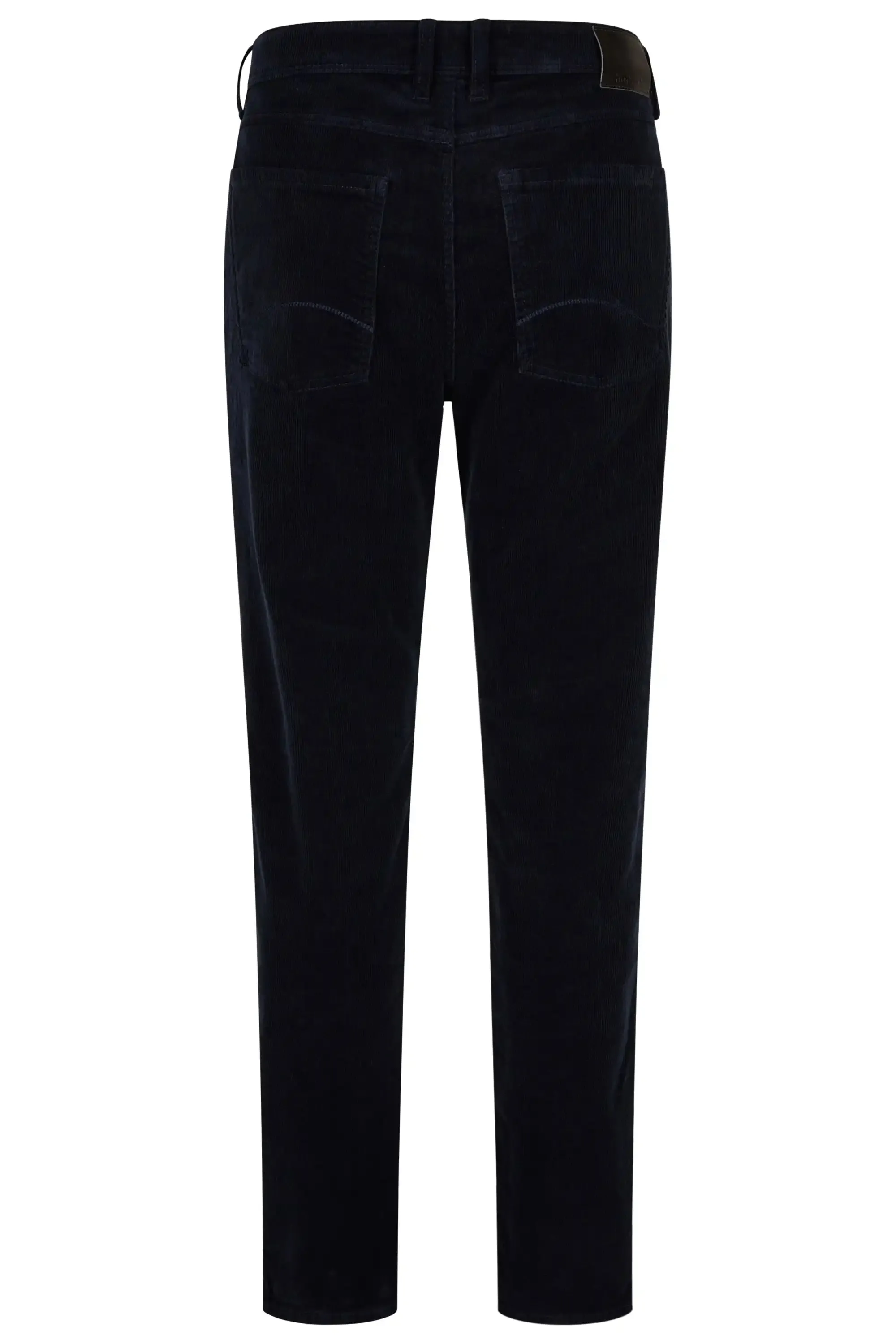 Hattric Mens Hunter Corduroy Trousers Smoke Navy Blue