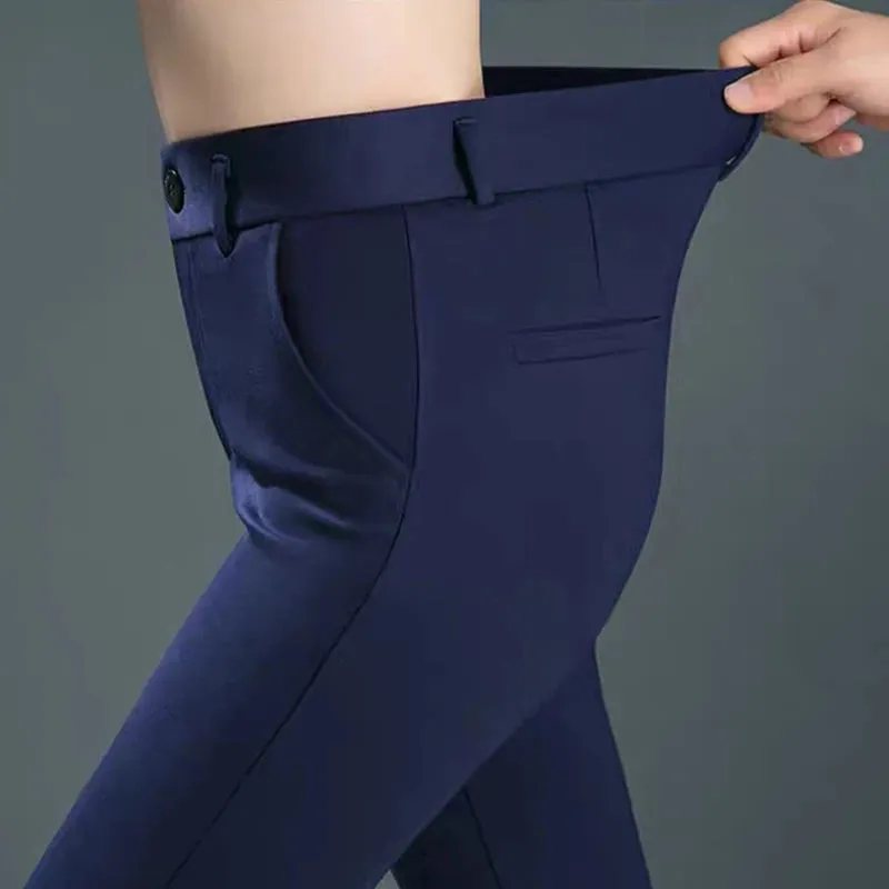 High Waist Office Flare Pants Slim Casual Trousers Stretchy Boot Cut Pants Women Formal Skinny