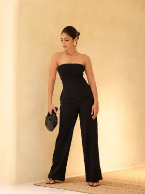 High Waist Straight Leg Pant