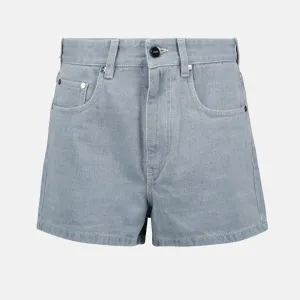 High-Waisted Denim Shorts