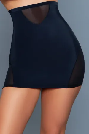High-waisted Half Slip
