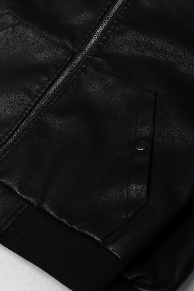 Hooded Jacket Black