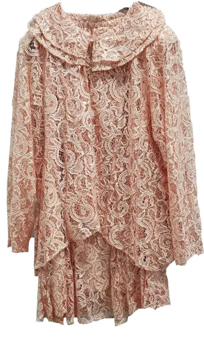 Hosanna 5015 Plus Size 3 Piece Set Length Dress Lace